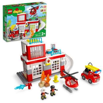 Bruder Bworld Police Station Set With Police Motorcycle And Figure : Target