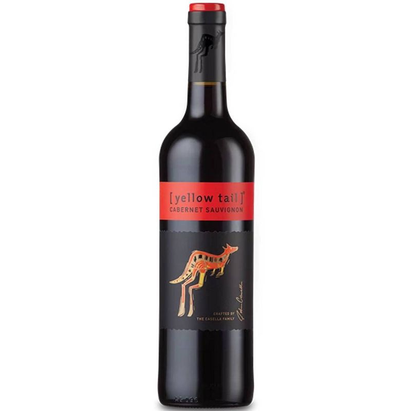 Yellow Tail Cabernet Sauvignon Red Wine - 750ml Bottle, 1 of 6