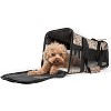 Pet Life Airline Approved 'Flightmax' Collapsible Pet Carrier Brown-M - 2 of 3