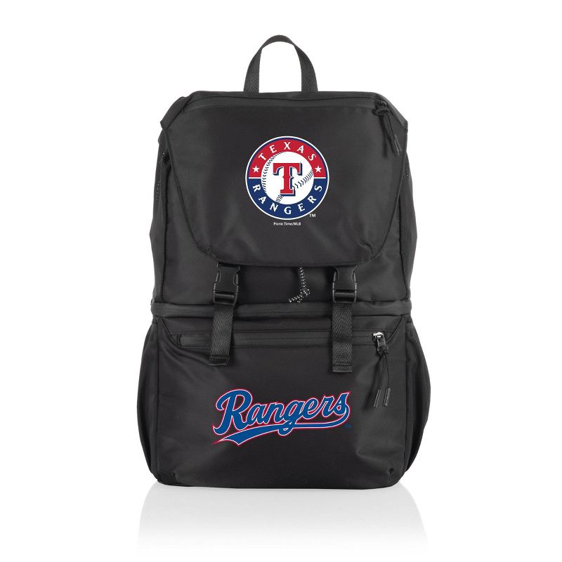 MLB Texas Rangers Tarana Backpack Soft Cooler - Carbon Black, 1 of 6