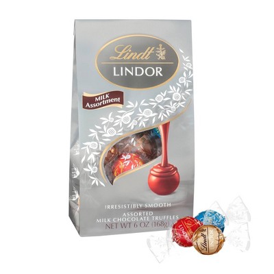 Lindt Lindor Assorted Milk Chocolate Truffles - 6oz