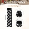 Unique Bargains Aluminum Alloy Anti-Skid BMX Mountain Cycling Fit 3/8 Inch Axles Rear Stunt Bike Pegs 4 Pcs - 2 of 3