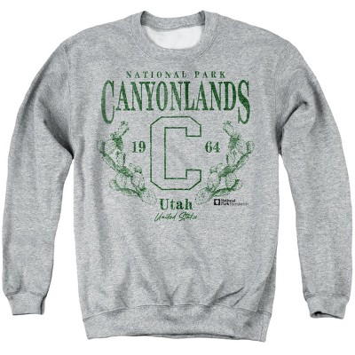 Men's Canyonlands National Park Prickly Pear Wreath Crewneck Sweatshirt