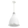 Hunter Fans 14.25" Bluff View Pendant Ceiling Light Fresh White Finish - 2 of 4