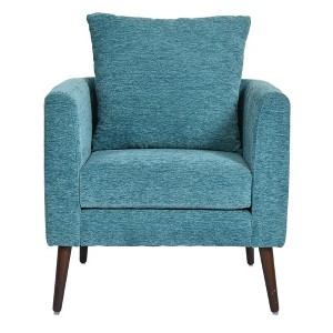 XINGHANZHENXUAN Modern Fabric Accent Chair with Pillow, Upholstered Reading Chair for Living Room, Bedroom & Office - 1 of 4