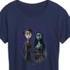 Women's - Corpse Bride - Emily and Victor Groom and Bride Short Sleeve Graphic T-Shirt - 2 of 4