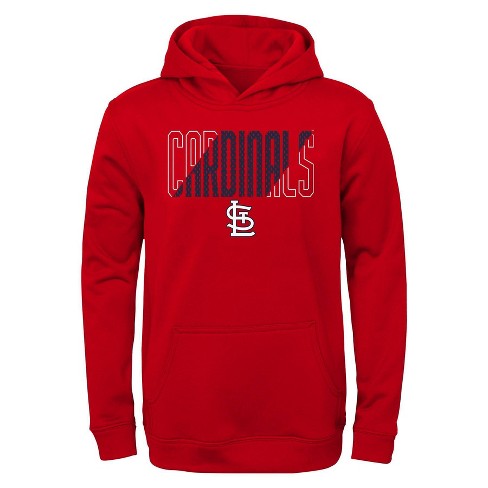 Profile Men's Red St. Louis Cardinals Jersey Pullover Muscle Hoodie