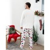 PATPAT Family Christmas Pjs Matching Sets Holiday Jammies Sleepwear Christmas Pajamas for Family Xmas Outfits with Socks - 3 of 4