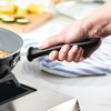 Farberware Reliance Pro 12" Nonstick Ceramic covered Skillet with Helper Handle Black/Gray: Fry Pan with Lid, Dishwasher-Safe - 3 of 4