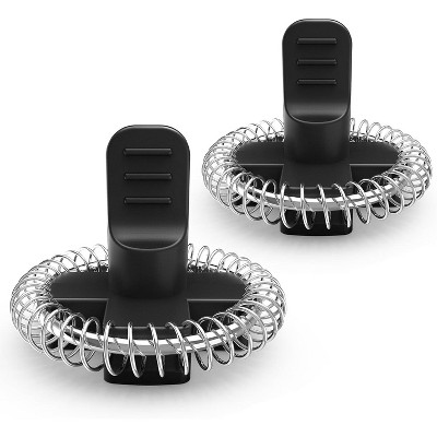 2-Pack Replacement Whisks for 12-in-1 Electric Milk Frother and Warmer, Automatic Milk Steamer and Frothing Whisks, Black 1.5 x 1.5 inches
