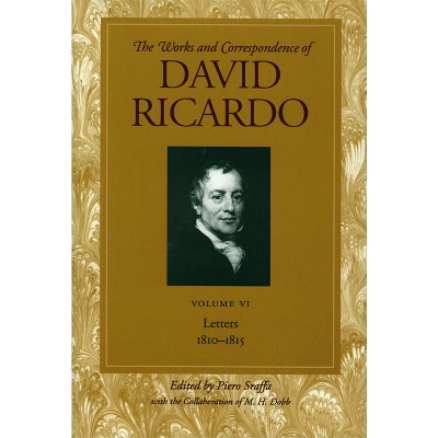 Letters 1810-1815 - (Works and Correspondence of David Ricardo) by  David Ricardo (Paperback)