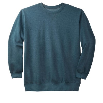 KingSize Men's Big & Tall Fleece Crewneck Sweatshirt