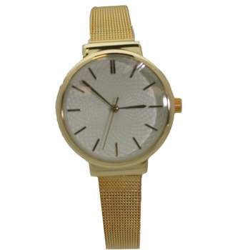 Olivia pratt small face with mesh band watch