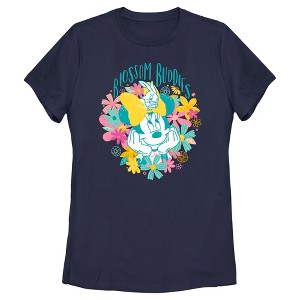 Women's Minnie Mouse Blossom Buddies T-Shirt - 1 of 4