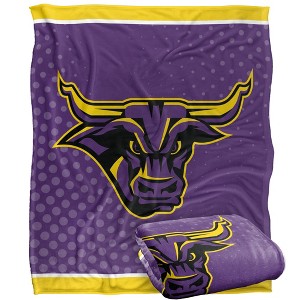 Minnesota State University Mankato Logo Dots Silky 50x60 Blanket, 1 Sided - 1 of 4