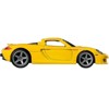 Porsche Carrera GT Yellow "Timeless Icons" Series Diecast Model Car by Hot Wheels - 3 of 4