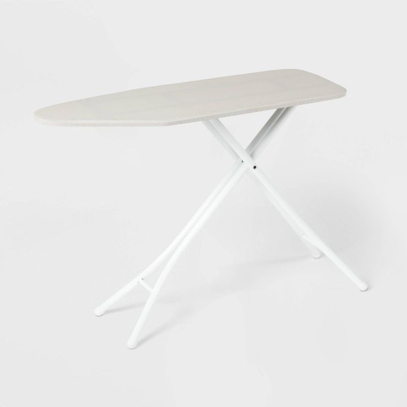 Wide Ironing Board White Metal with Creamy Chai Cover - Room Essentials&#8482;, 1 of 5