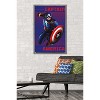 Trends International Marvel Shape of a Hero - Captain America Framed Wall Poster Prints - 2 of 4