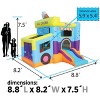 Pogo Bounce House Backyard Kids Residential Nylon Inflatable Indoor/Outdoor Bouncer with Slide for Small Kids - Ice Cream Truck - 2 of 4