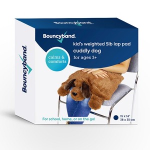 Bouncyband® Happy Hugs Sensory Weighted Plush Bulldog - 1 of 4