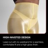 LECHERY Women's Lustrous Silky Shiny 20 Denier Sheer High-Waisted No Waistband Nylons Pantyhose Tights Stockings (1 Pair) - 2 of 4
