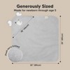 KeaBabies Cuddle Baby Hooded Towel, Organic Baby Bath Towel, Hooded Baby Towels, Baby Beach Towel for Newborn, Kids - 4 of 4