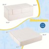 Costway Modular Kids Sofa Children's Couch/High Chair with Armrests Washable Cover - 3 of 4