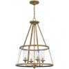 Quoizel Lighting Barlow 4 - Light Pendant in  Weathered Brass - 2 of 4