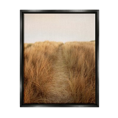 Stupell Industries Summer Sand Dune Pathway Sun Bleached Grassy Landscape