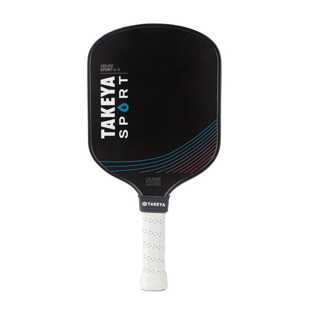 Takeya Sport Pickleball 16mm Helios Short Paddle - Black