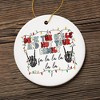 Deck the Halls and Not Your Family Funny Christmas Ornament| OrnamentallyYou - 4 of 4