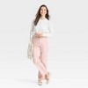 Women's Mid-Rise Straight Leg Relaxed Chino Pants - Universal Thread™ - 3 of 3