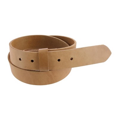 CTM Men's No Buckle Casual Belt Strap