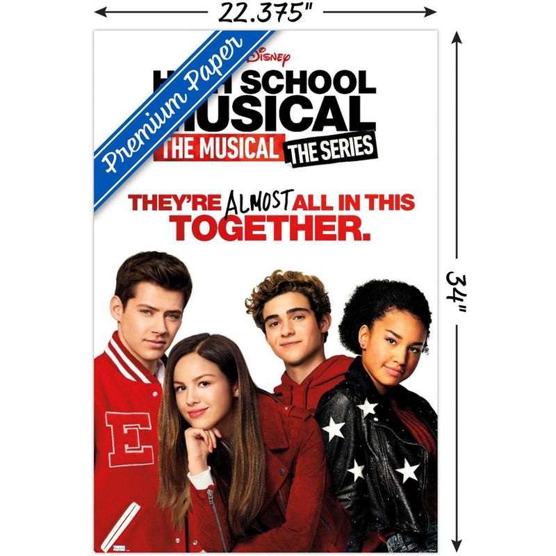 Trends International High School Musical: The Musical: The Series - Key Art Unframed Wall Poster Prints, 3 of 7