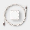 Qi2 Wireless 3-in-1 Folding Charging Pad - Stone White - heyday™ White - 3 of 3