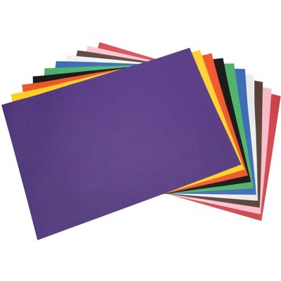 Tru-Ray Sulphite Extra Large Construction Paper, 24 x 36 Inches, Assorted Colors, Pack of 50