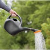 Bloem Easy Pour 1.6 Gallon (204 Fl Oz) Resin Watering Can, Black - 2 of 4