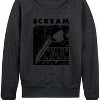 Women's - Scream - Knife Lightweight French Terry Wide Neck Long Sleeve Shirt - 2 of 4