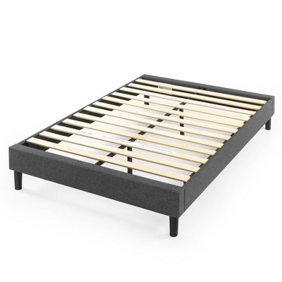 Photo 1 of Curtis 13" Upholstered Platform Bed Frame - Zinus