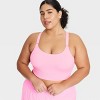 Women's Seamless Medium Support Cami Sports Bra - All In Motion™ - 3 of 3