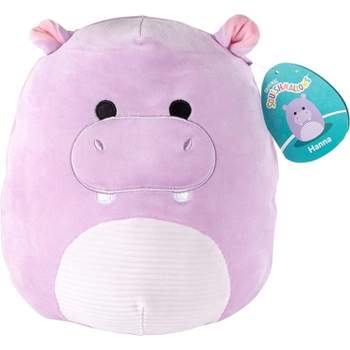 Squishmallows 10" Hanna The Purple Hippo Plush - Offical Kellytoy New 2023 - Cute and Soft Hippo Stuffed Animal Toy - Great Easter Gift for Kids
