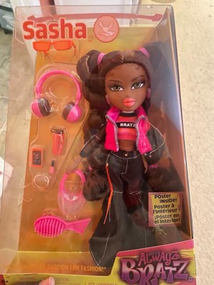 Bratz Alwayz Sasha Fashion Doll with 10 Accessories and Poster