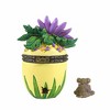 Boyds Bears Resin 2.75 In Edie's Spring Bouquet With Daisy Easter Treasure Box Figurines - 3 of 3