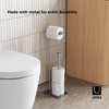 Umbra Cappa Toilet Paper Holder & Reserve, Nickel - 3 of 4