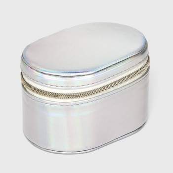 Small Pill Shaped Case Jewelry Box - A New Day™