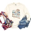 Simply Sage Market Hey Batter Batter Swing Watercolor Garment Dyed Long Sleeve - 3 of 4