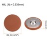 Unique Bargains Round Metal Sewing Cloth Covered Button 10 Pcs - 2 of 4