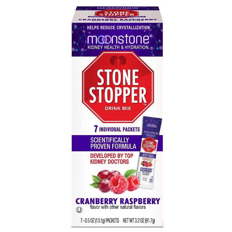Moonstone Kidney Health Drink Mix - Cranberry Raspberry, 1 of 6