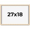 PosterPalooza | Classic Modern Yellow Picture Frame - UV Acrylic, Backing Board, Hanging Hardware Included - 2 of 4
