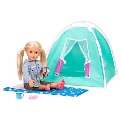 Our Generation Camping Accessory Set for 18" Dolls - Happy Camper